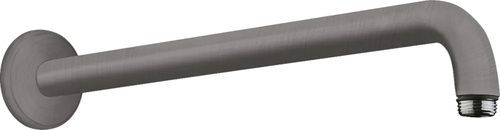 Кронштейн для верхнего душа Hansgrohe 27413340 шлифованный черный хром Sancos — официальный сайт