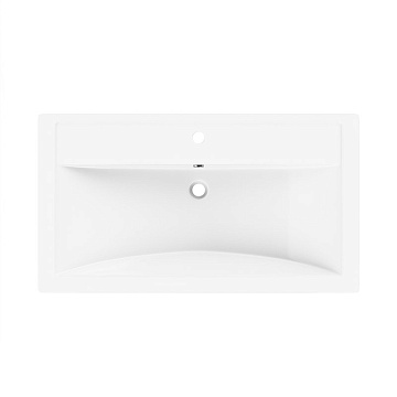 Мебельная раковина IDDIS Optima Home 407 80 глянцевая белая