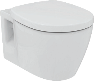 Унитаз подвесной Ideal Standard Connect E803501 E712801 с микролифтом, глянцевый белый