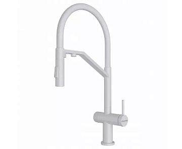 Смеситель для кухни Paulmark Zender Ze213155-WH, белый матовый