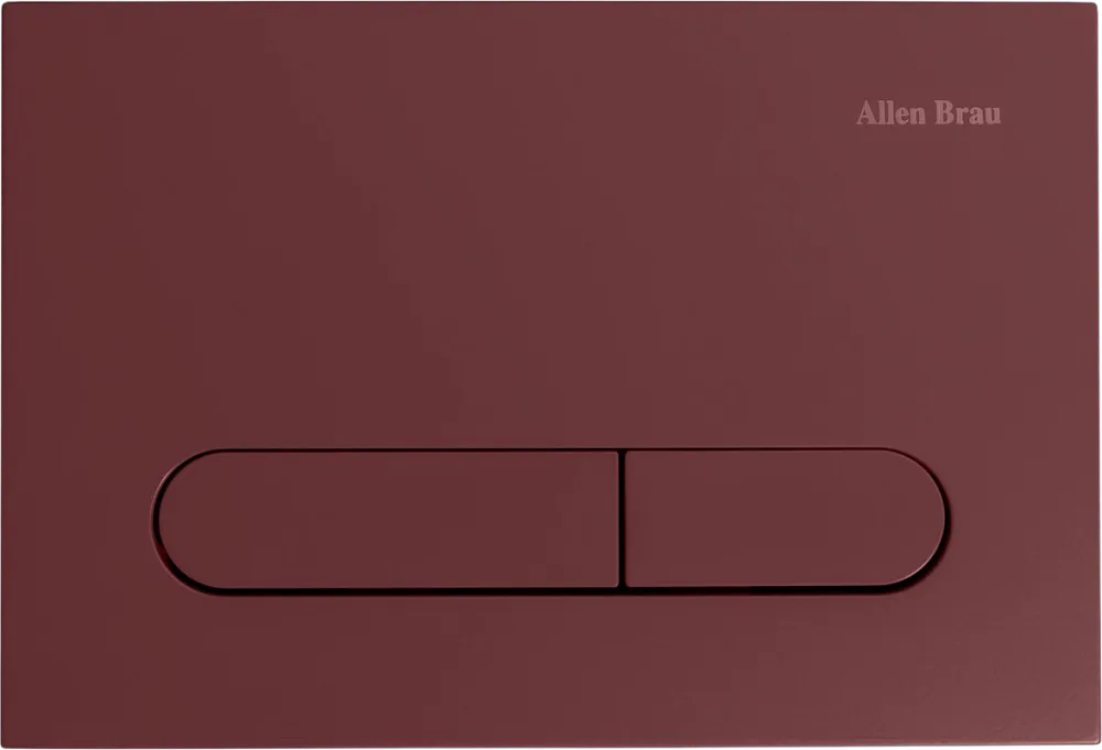 Кнопка смыва Allen Brau Project Color 9.2PR01.BD бордо Sancos — официальный сайт