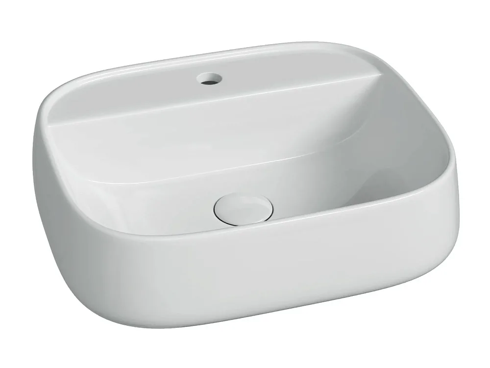 Подвесная раковина для ванной комнаты Ceramicanova Fonte CN5051, белый Sancos — официальный сайт