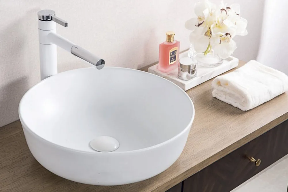 Накладная раковина BelBagno BB1315 белая Sancos — официальный сайт