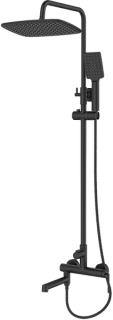 Душевая стойка BelBagno Acqua ACQUA-VSCM-NERO, черный матовый