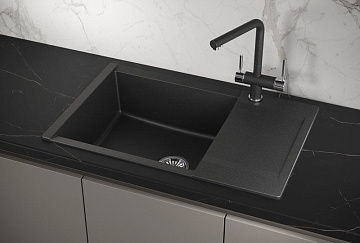 Мойка кухонная Granula Estetica 7807, черный