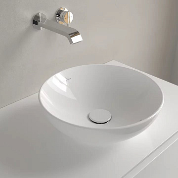 Накладная раковина Villeroy & Boch Loop & friends 4A450001 альпийский белый