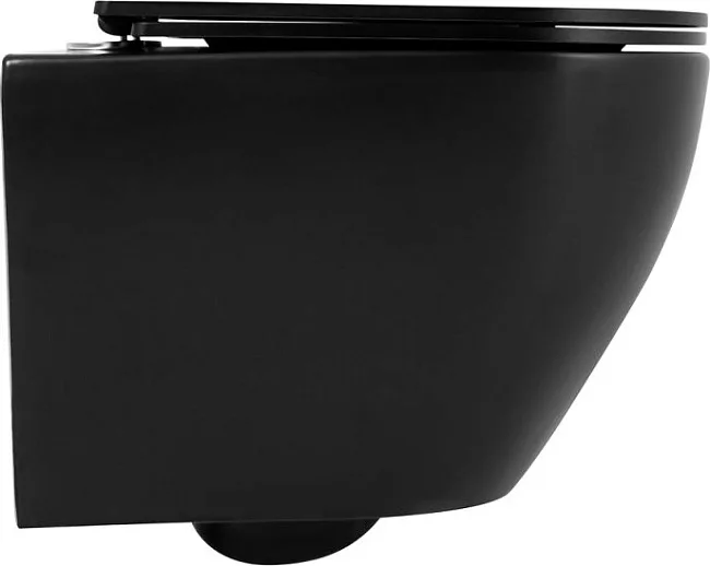 Крышка-сиденье BelBagno Colorato BB062SC-MB матовая черная Sancos — Оригинал