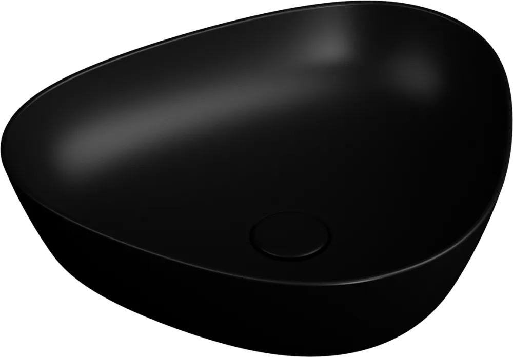 Накладная раковина VitrA Plural 7812B483-0016 матовая чёрная Sancos — официальный сайт