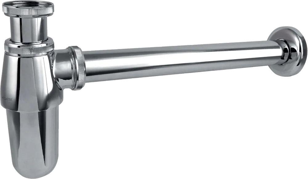 Сифон для раковины AQUATEK AQ6011CR, хром Sancos — официальный сайт