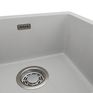 Мойка кухонная Emar Quartz EMQ-1455.P, агат