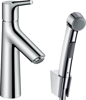 Смеситель для раковины Hansgrohe Talis S 72290000 с гигиеническим душем, хром