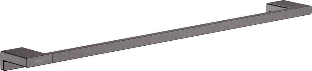 Полотенцедержатель Hansgrohe AddStoris 41747340 шлифованный черный хром