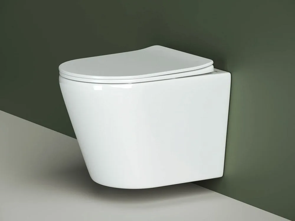 Унитаз подвесной Ceramicanova Highlight Rimless CN1804 Sancos — официальный сайт