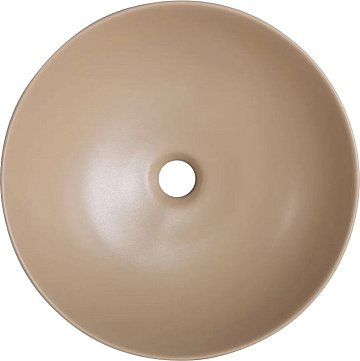 Накладная раковина BelBagno BB1315-H316 бежевая матовая