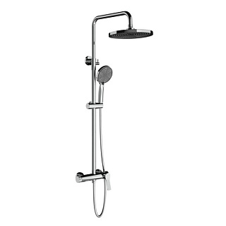 Душевая стойка Vincea Arco VSFS-4AR1CH, с изливом, хром