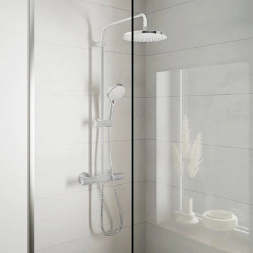 Душевая стойка Hansgrohe Vernis Blend 26276000 Showerpipe 200 1jet, с термостатом, хром