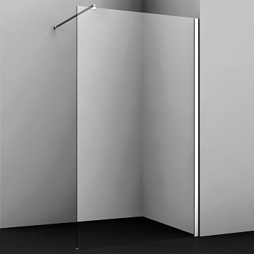 Душевая перегородка Wasserkraft Rossel 28W46 110 см, профиль хром