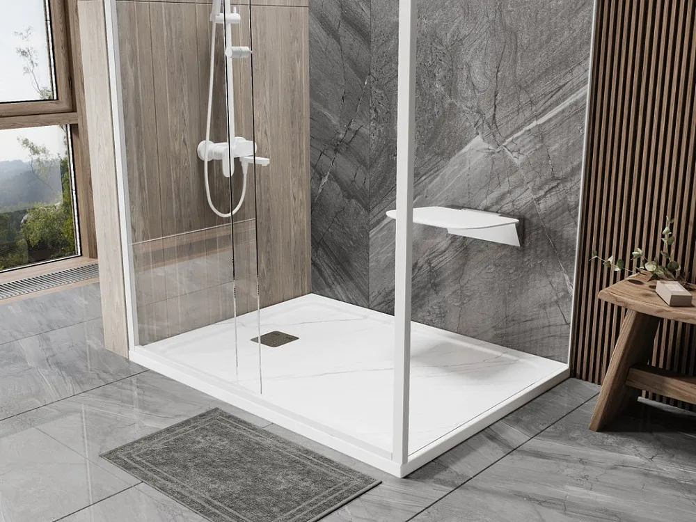 Поддон для душа Wasserkraft Rhin 44T36 140x90 Sancos — официальный сайт