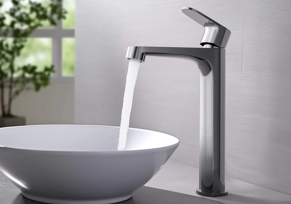 Смеситель для раковины AQUATEK Оберон AQ1204CR хром Sancos — официальный сайт