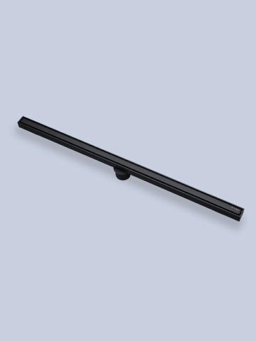 Душевой трап (лоток) AltroBagno Supremo 071234 NeOp (80), матовый черный