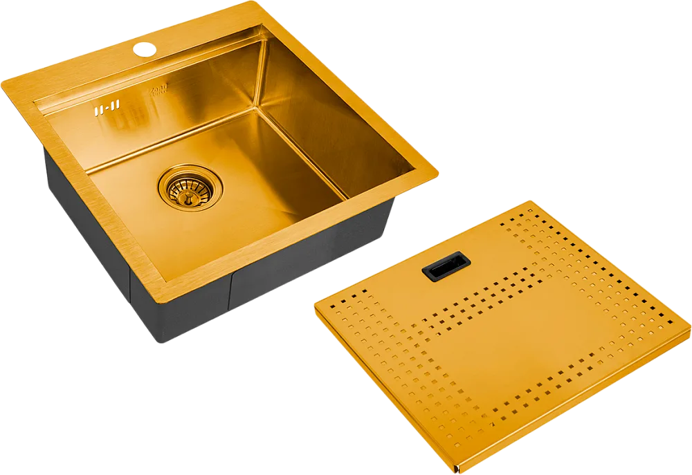 Мойка кухонная Zorg Master N-5152 Bronze Sancos — официальный сайт