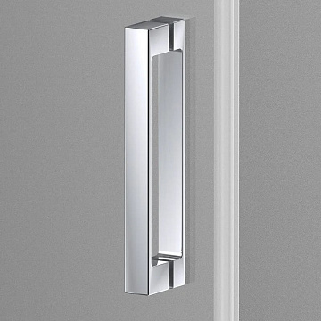 Душевой уголок Vincea Alpha VSR-3ALP9095CL 95х90 см, профиль глянцевый хром, стекло прозрачное