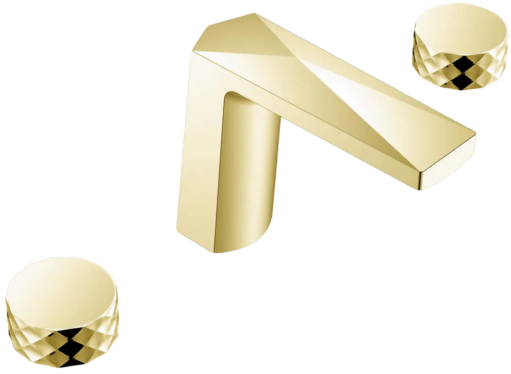 Смеситель для раковины Boheme Venturo 150-MG-DIAMOND матовое золото Sancos — официальный сайт