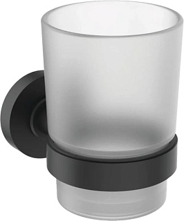 Стакан Ideal Standard IOM A9120XG матовое стекло, silk black