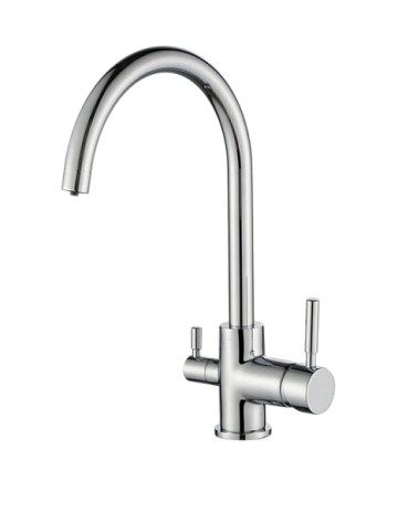 Смеситель для кухни Emar Steel ЕС - 3007 хром
