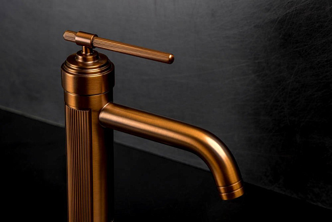 Смеситель для раковины Boheme Eterna 171-BRB brushed bronze