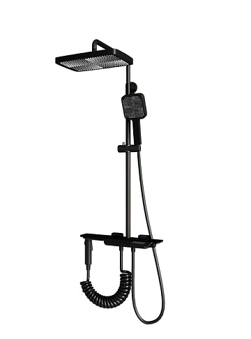 Душевая стойка RGW Shower Panels SP-35-B, черная