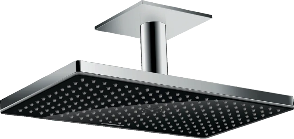 Верхний душ Hansgrohe Rainmaker Select 460 24002600 черный - хром Sancos — официальный сайт