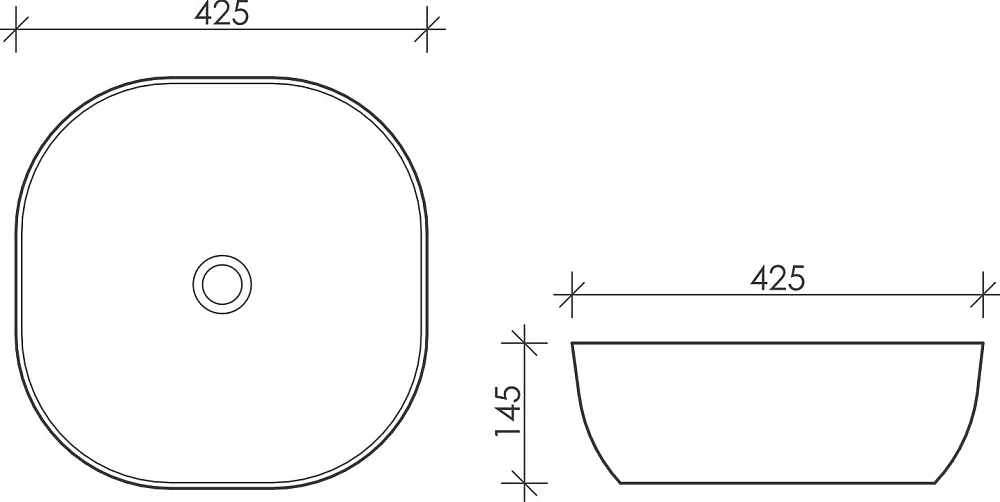 Накладная раковина Ceramicanova Element CN6010 Sancos — официальный сайт
