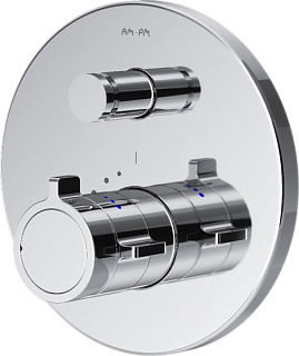 Термостатический смеситель встраиваемый AM.PM X-Joy F85A45600 С ВНУТРЕННЕЙ ЧАСТЬЮ, хром