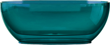 Акриловая ванна Abber Kristall 170x75 см, AT9703Aquamarin