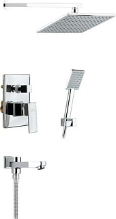 Душевой комплект Timo Selene SX-3069/00SM (1113), С ВНУТРЕННЕЙ ЧАСТЬЮ