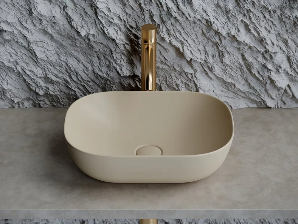 Накладная раковина Ceramicanova Element CN6009MC капучино матовый Sancos — официальный сайт