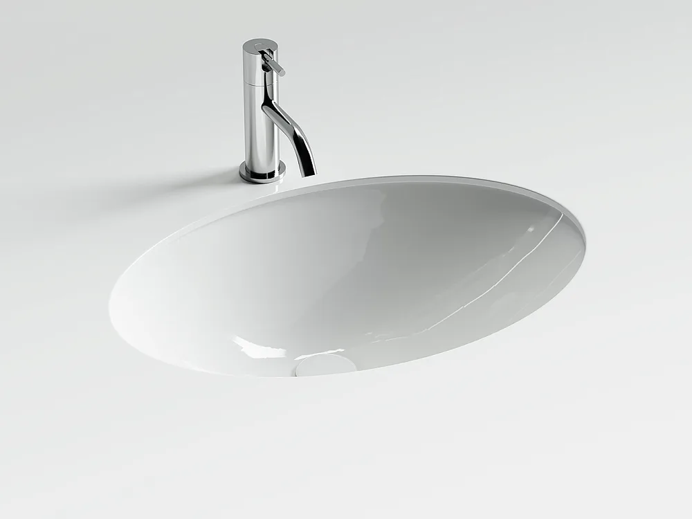 Встраиваемая раковина Ceramicanova Era CN6081 белая Sancos — официальный сайт