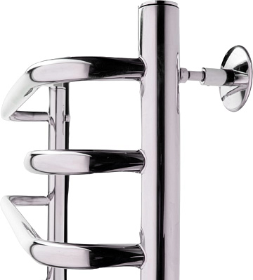 Полотенцесушитель электрический Indigo Brace Lux LCBLE70-40Rt серебристый
