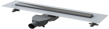 Душевой трап (лоток) Boheme Premium Linear 80 см, gun metal