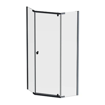 Душевой уголок AM.PM Sunny W87G-405-9090-BT 90x90 см, черный матовый