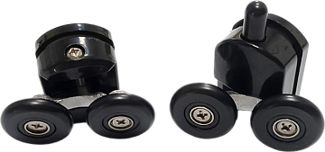 Душевой уголок Abber Schwarzer Diamant AG30130BH-S100B-S100B 130х100, профиль черный, стекло прозрач
