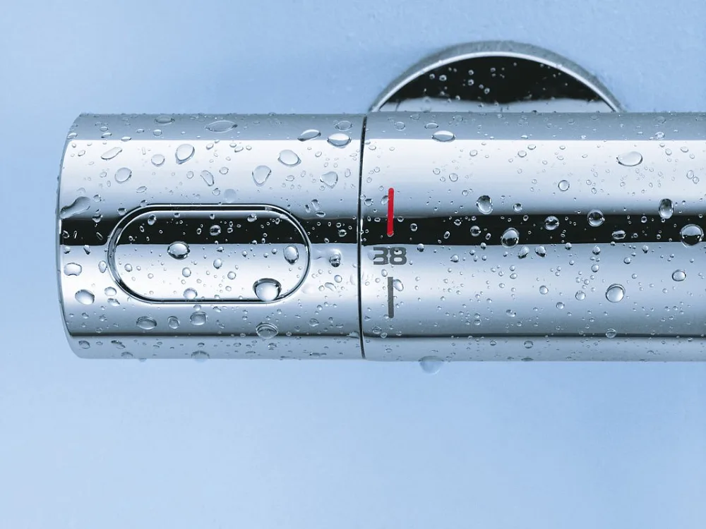 Термостатический смеситель Grohe Grohtherm 3000 Cosmopolitan 34274000 для душа Sancos — официальный сайт