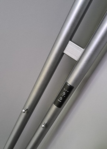 Полотенцесушитель электрический Indigo Style LSE120-10GFMRt graphite metallic