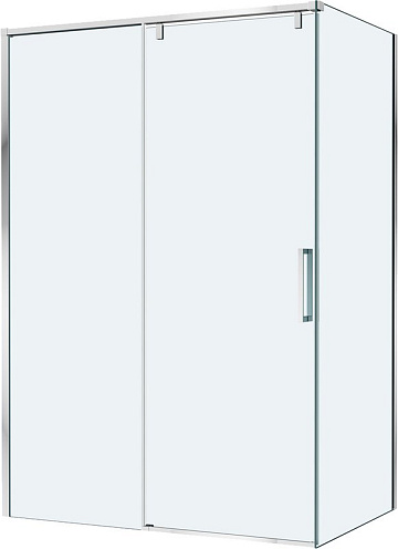 Душевой уголок BelBagno Soft Close-1 AH-1-130/90-C-Cr профиль хром