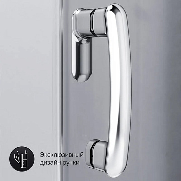 Душевой уголок AM.PM Like W83G-315-090CG 90х90, тонированное стекло