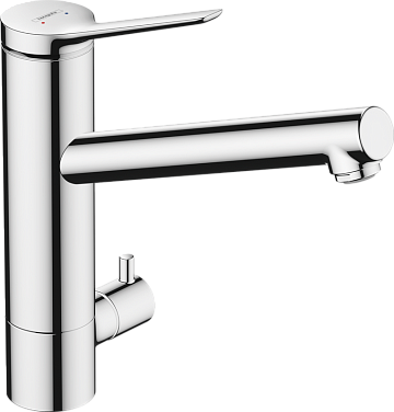 Смеситель для кухни Hansgrohe Zesis M33 74807000 технология CoolStart, хром