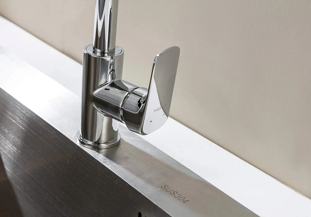 Смеситель для кухни AQUATEK Вега AQ1081CR хром Sancos — официальный сайт