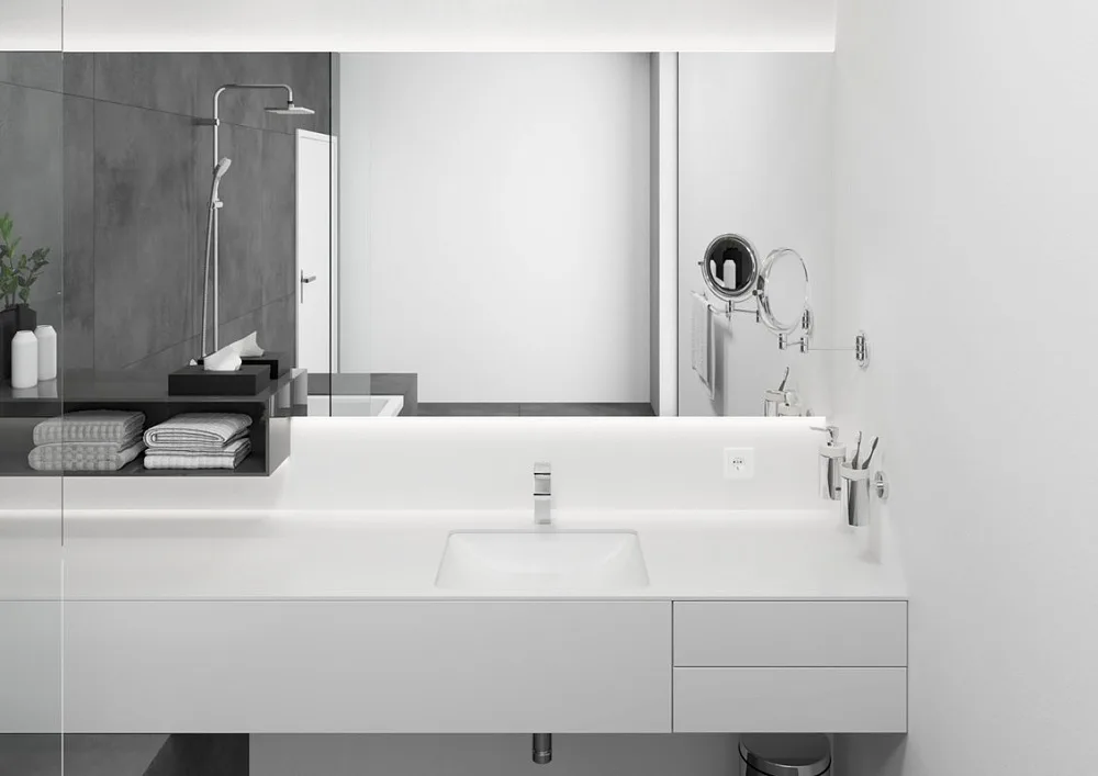Смеситель для раковины Hansgrohe Vernis Shape 71568000 хром Sancos — официальный сайт