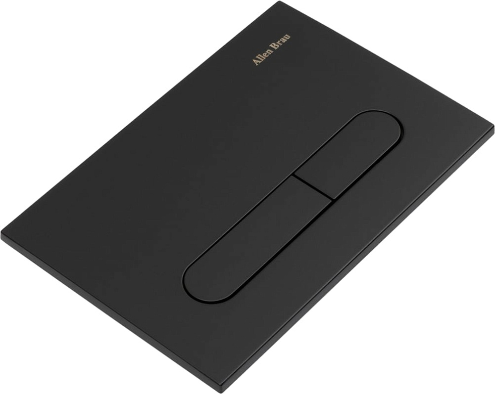 Кнопка смыва Allen Brau Project Color 9.2PR01.31 черная матовая